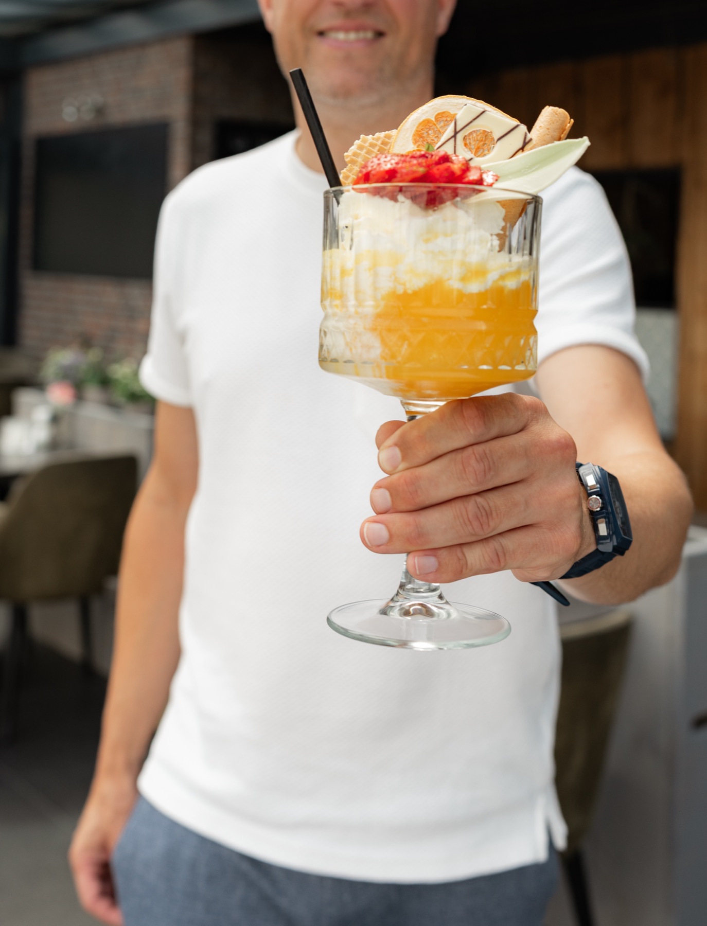 Een dessertcoupe om van te genieten